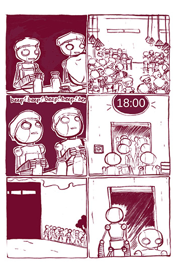 COMIC: TINY GIRL ROBOT LOVE - Image 2