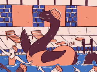 PRINTS: Synchronized Swimming Nessie