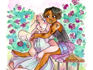 PRINT: ROSE GARDEN